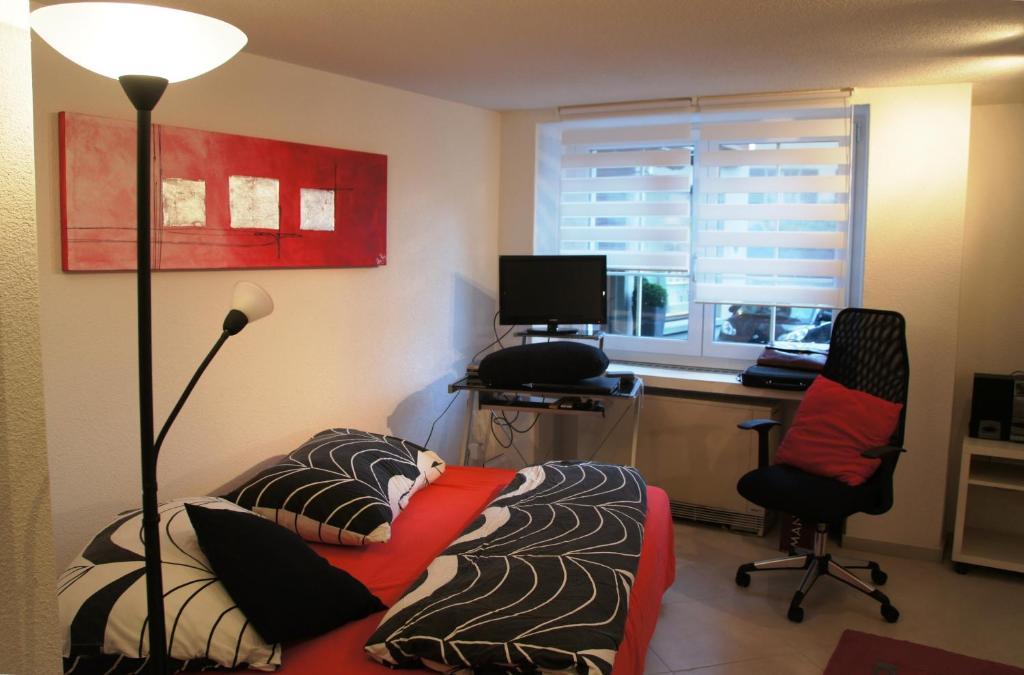 Studio-Appartment Horgen Szoba fotó