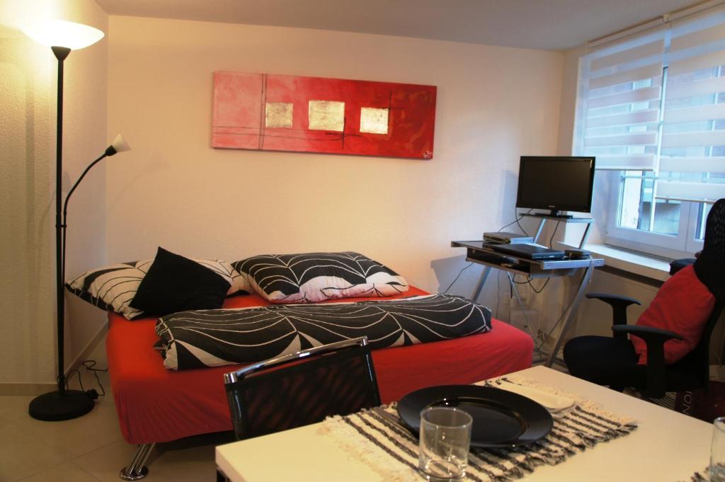 Studio-Appartment Horgen Szoba fotó